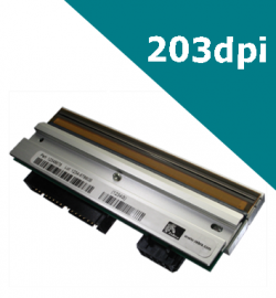 Zebra ZE500-4 RH & LH   / 203dpi standard life replacement printhead (P1046696-099)