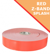 RED Zebra Z-Band Splash wristbands - 25mm x 254mm (10012718-1)