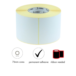 Zebra ZT421 direct thermal and thermal transfer labels